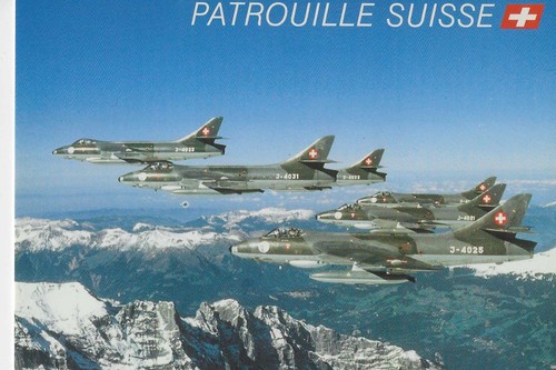 Patrouille suisse lot de 8 - -,