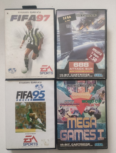 Lot jeux sega mega - jeux,