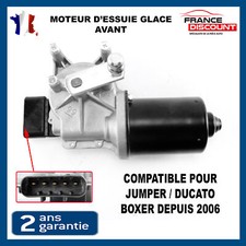 Moteur d'essuie glace avant prévu pour Citroen Jumper Fiat Ducato Peugeot Boxer