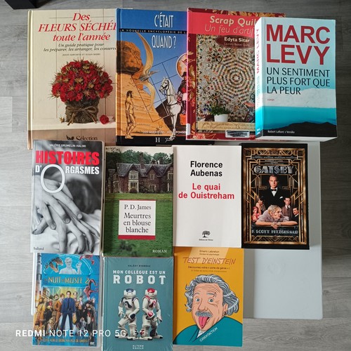 Lot livres marc levy - de,
