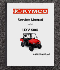 500 4-Stroke Side By Side Service Repair Manual Fits Kymco UXV 500i XV50