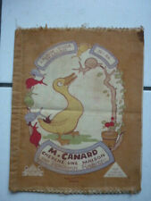 BEJAMIN RABIER  / LIVRE EN TISSU / M CANARD CHERCHE UNE MAISON / EDIT HACHETTE  