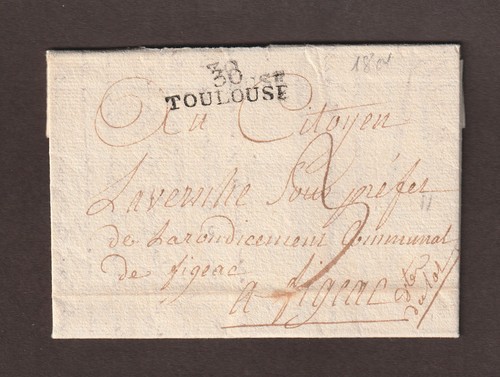Lettre marque postale - lettre,