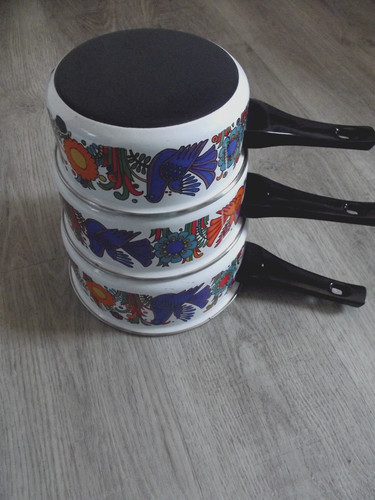 Lot casseroles émaillée - casseroles,