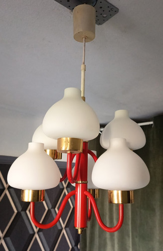 Vintage lustre spoutnik - vintage,