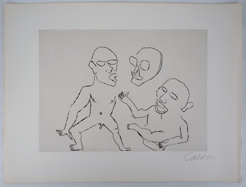 Alexander calder santa - calder, :