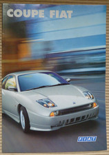 Fiat Coupe 20v 1999-2000 UK market sales brochure includes Turbo & Plus
