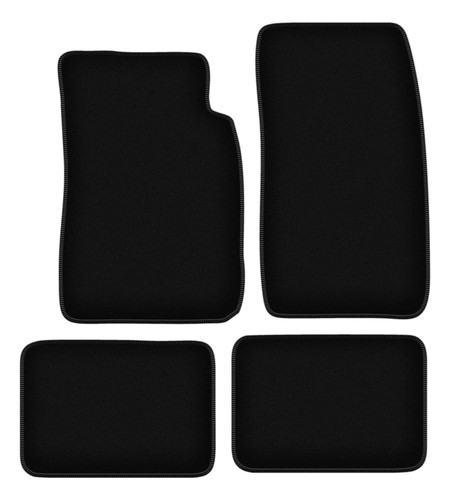 Tapis sol velours noir - sol,