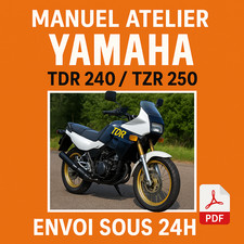 Manuel Atelier Yamaha 240 TDR