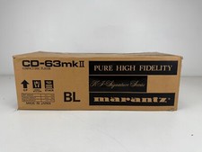 Marantz CD-63 MKII Compact Disc Player with Original Box - Manuals - Remote