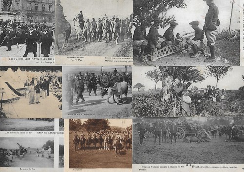 Lot cartes postales - 14,