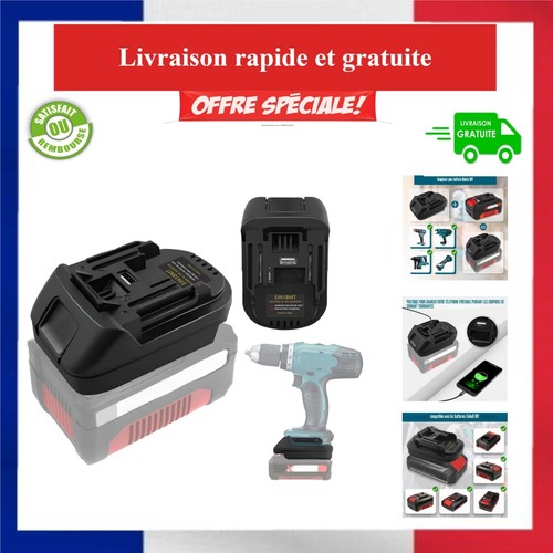 Adaptateur batterie tepulas - de,