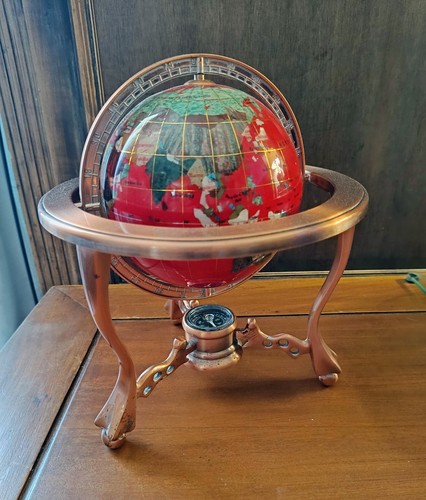 Globe terrestre pierres - globe,