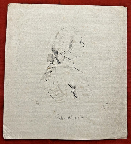 Dessin original drawing xixe - dessin,