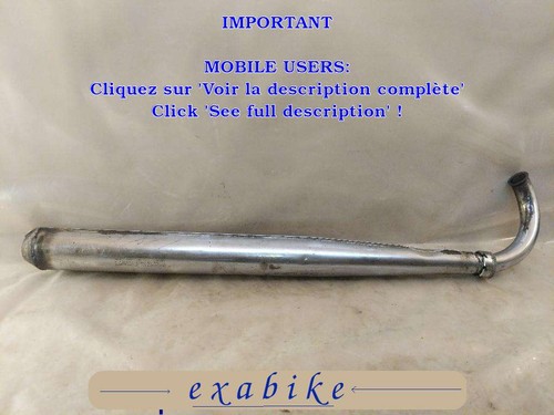 Pot echappement droit pour - pot,