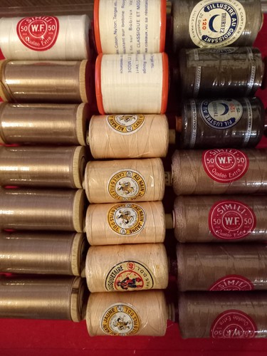 Lot cônes ou bobines - ,
