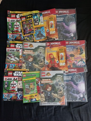 Lot magazines lego - de, 12