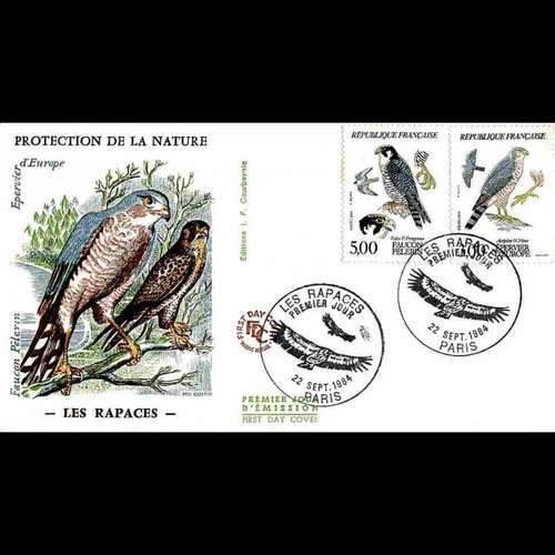 Fdc epervier europe - fdc,