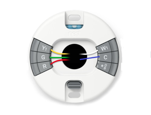 Wiring plate for google - plate, nest