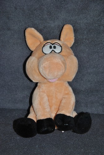 Peluche doudou cochon walibi - cochon,