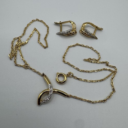 Parure collier boucles - parure,