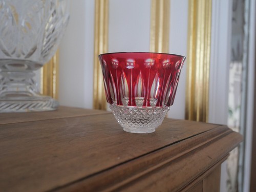Ancien gobelet évasé cristal