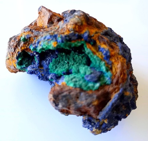 Géode azurite malachite - géode, d'azurite