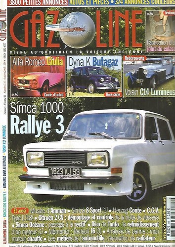 Gazoline 116 simca - n°116,