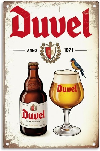 Duvel belgian beer - belgian,