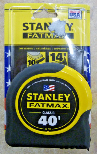 Stanley fatmax tape - 40',