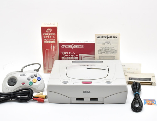 Sega saturn console - sega,