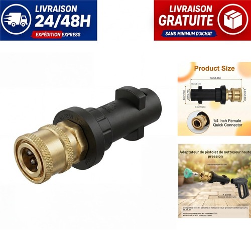 Adaptateur pistolet nettoyeur - adaptateur,
