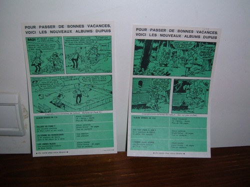 Flyer issu spirou 1679 - issu,