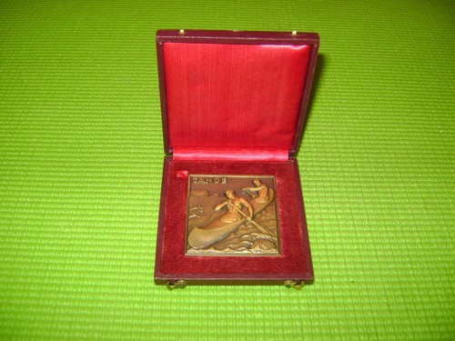 Medaille bronze canoe - en,