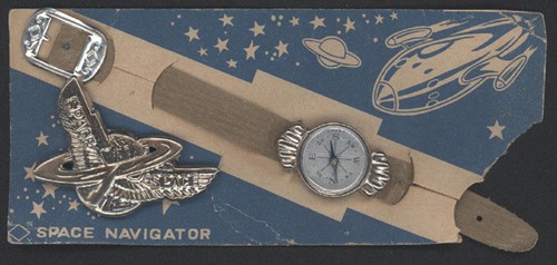 1950s space navigator carded - 1950s, navigator,