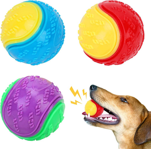 Boule chien grinçante - 3, de