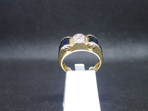 Bague jaune 750 ème de - jaune, 750/ème