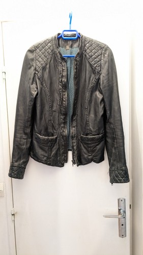 Veste perfecto cuir véritable