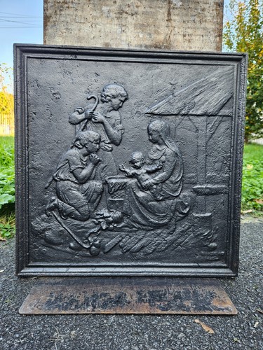 Cm plaque cheminée - 50, x