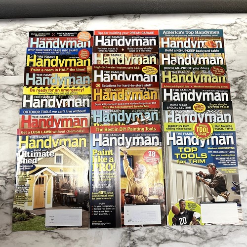 Family handyman magazine 2010 - handyman,