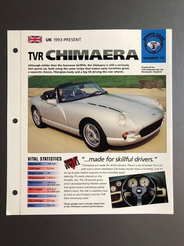 1993 tvr chimaera imp chaud - chimaera, "
