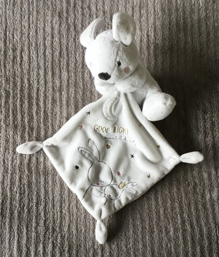 Doudou lapin blanc - lapin,