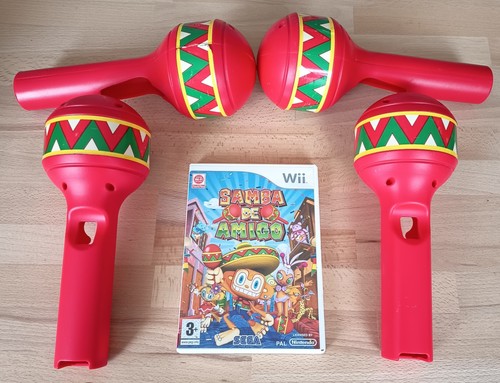 Nintendo wii samba amigo - de, +