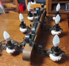 LUMINAIRE ANCIEN - POUTRE BOIS