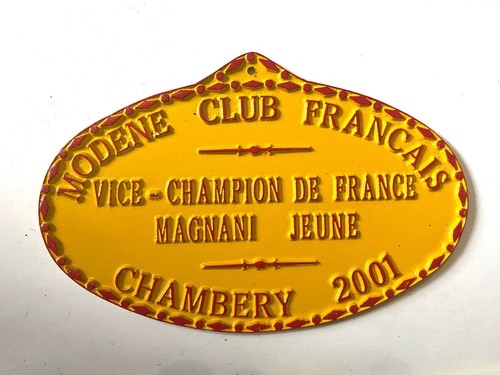 Aluminium plate concours - aluminium,