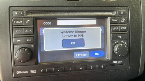 Autoradio origine nissan - d'origine,