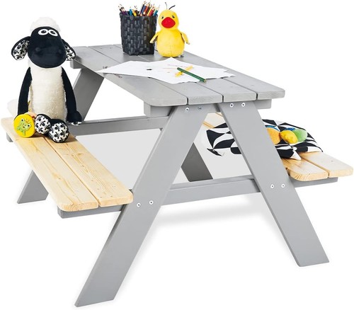 Table avec banc pour - , enfant