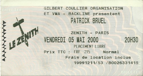 Rare ticket concert live - ticket,