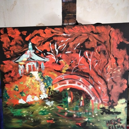 Tableau jardin magique helr - de,