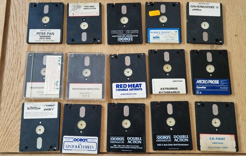 Lot jeux amstrad cpc - 15,
